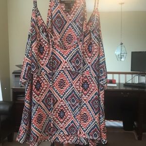 Forever 21 red, white and blue tank top